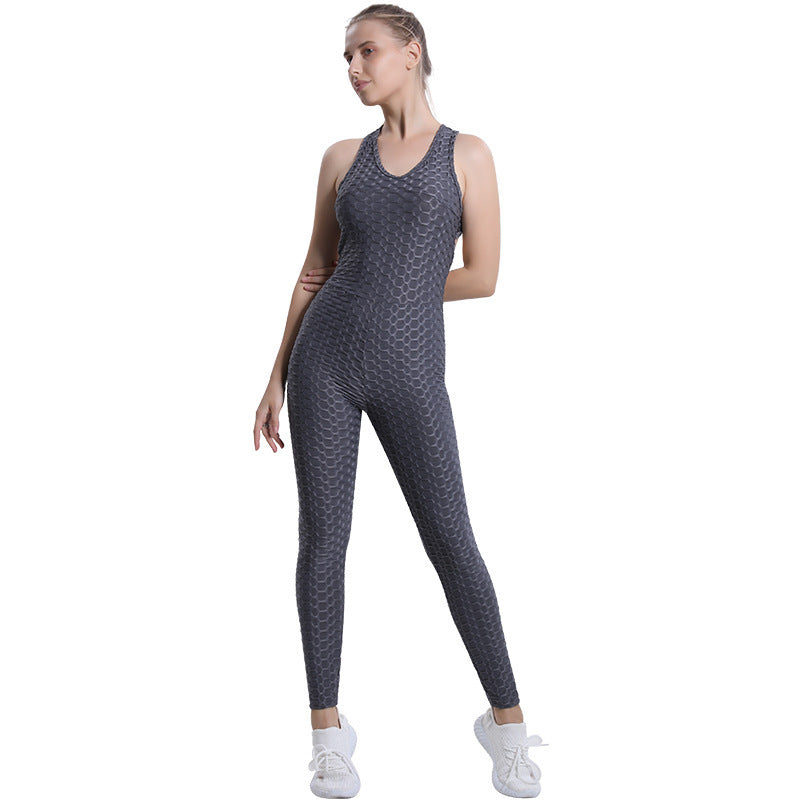 Aero open back jumpsuit
