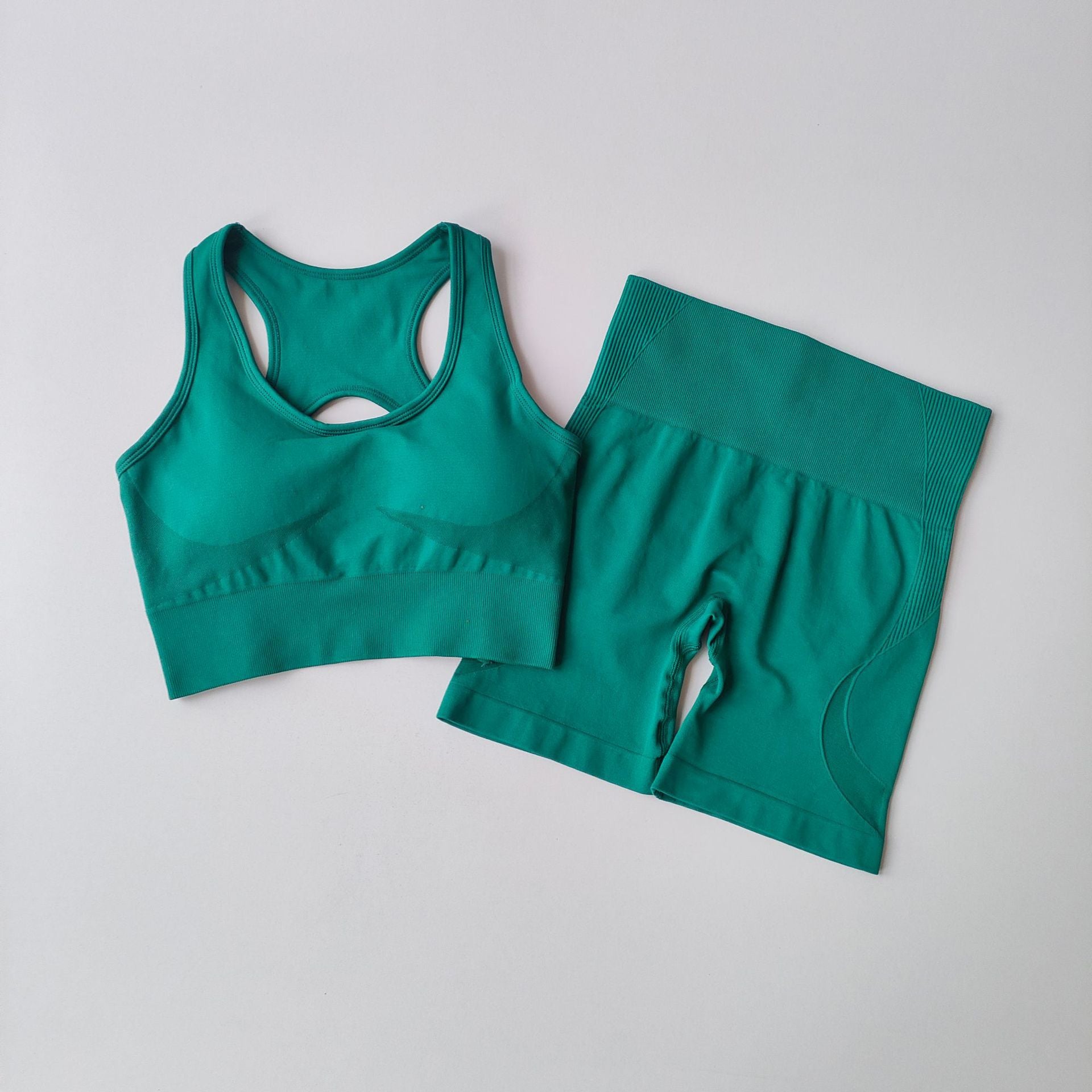 Seamless Sports Bra & Shorts Set
