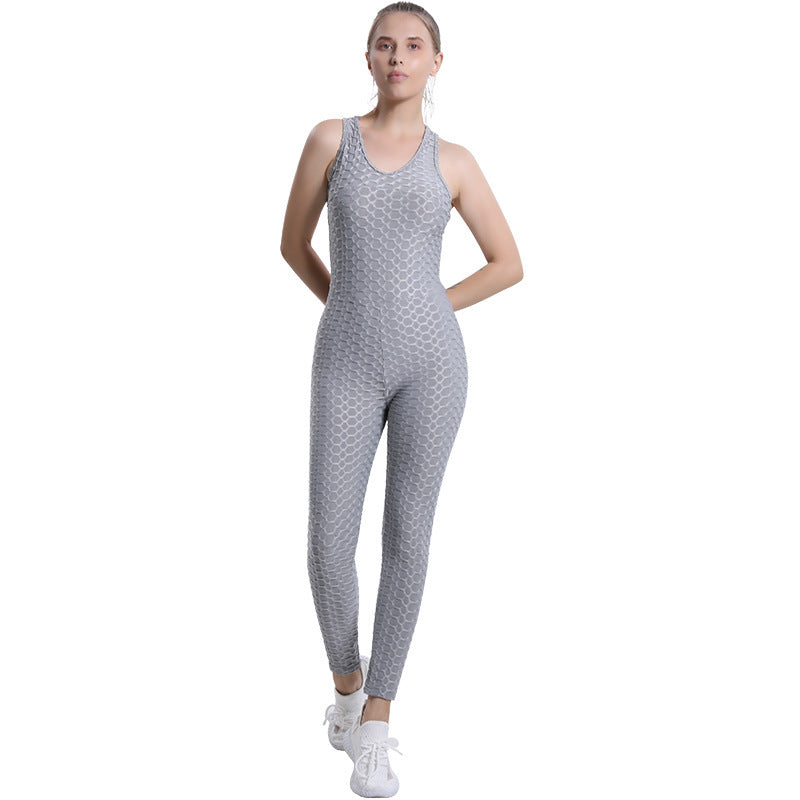 Aero open back jumpsuit
