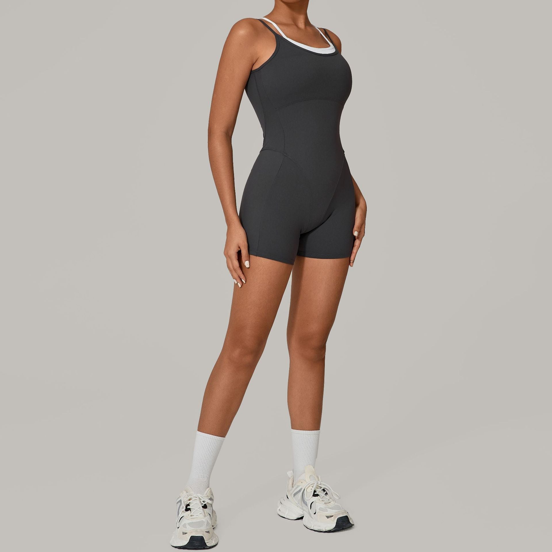 Seamless Two-Piece Jumpsuit