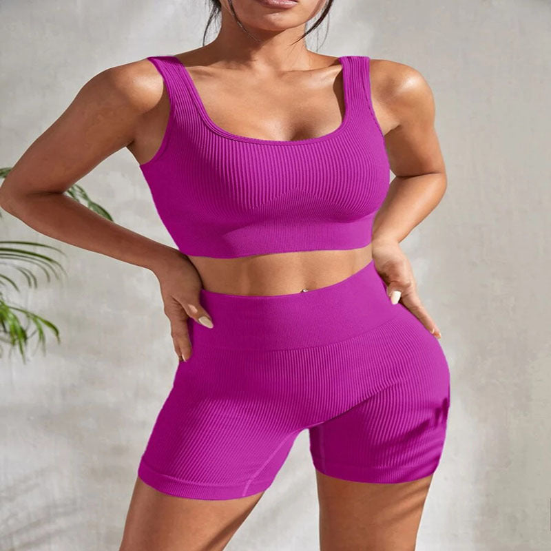 Seamless power fit summer set
