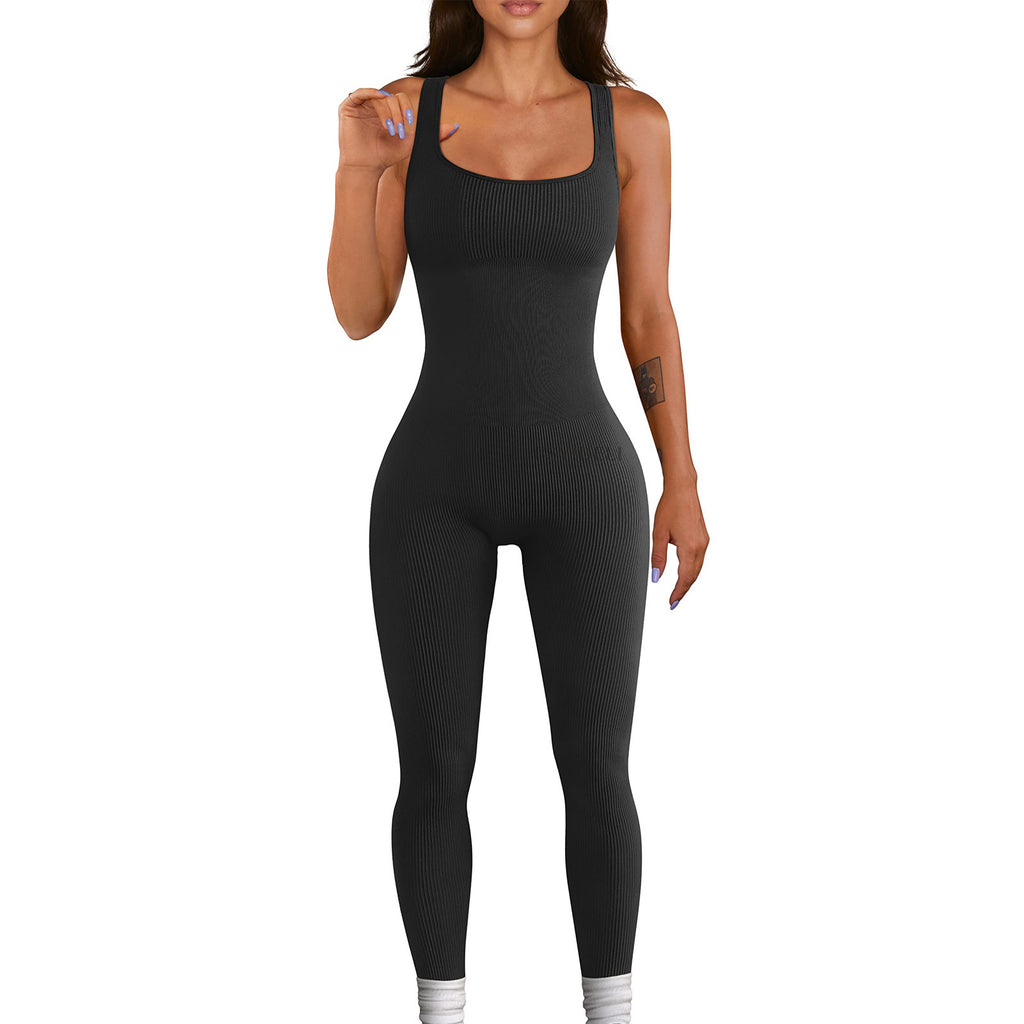 seamless sleeveless vest bodysuit